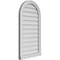 Ekena Millwork Round Top Surface Mount PVC Gable Vent w/ 2"W x 2"P Brickmould Sill Frame, 20"W x 36"H GVPRT20X3603SN - alternate 4